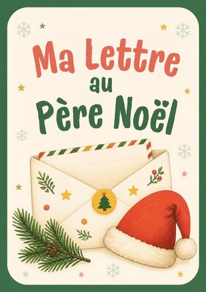 Couverture Ma Lettre au Père Noël