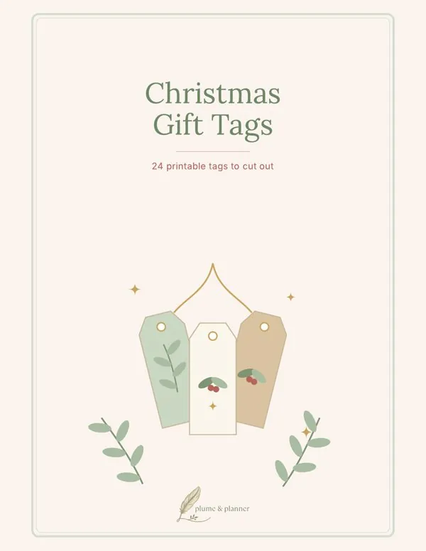 Christmas Gift Tags cover